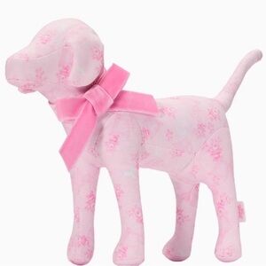 Limited edition PINK x LoveShackFancy plush dog